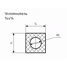 Уплотнитель № РА-38