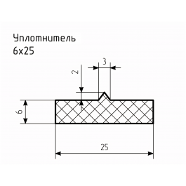 Уплотнитель № РА-49 Ц
