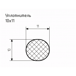 Уплотнитель № РА-71 Ц