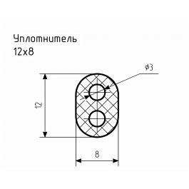Уплотнитель № РА-47 Ц