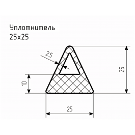 Уплотнитель № РА-34
