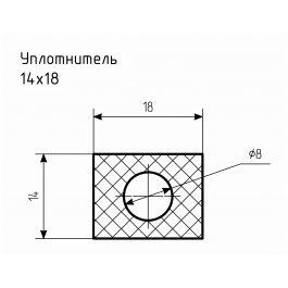 Уплотнитель № РА-39 Ц