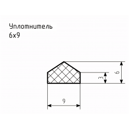 Уплотнитель № РА-95 Ц