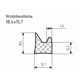 Уплотнитель № РА-30