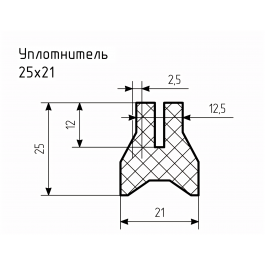 Уплотнитель № РА-42