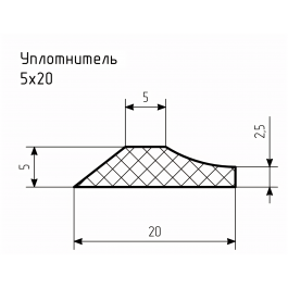 Уплотнитель № РА-41