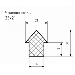 Уплотнитель № РА-40