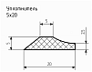 Уплотнитель № РА-41