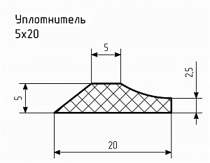 Уплотнитель № РА-41