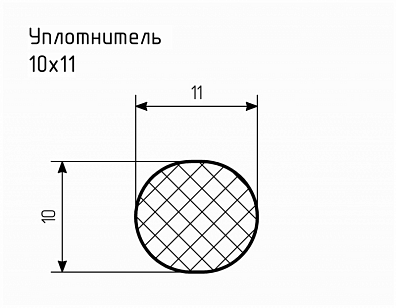 Уплотнитель № РА-71 Ц