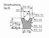 Уплотнитель (профиль) № V-1