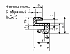 Уплотнитель (профиль) НО-68, № 4 Ц 