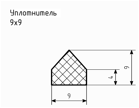 Уплотнитель № РА-94 Ц