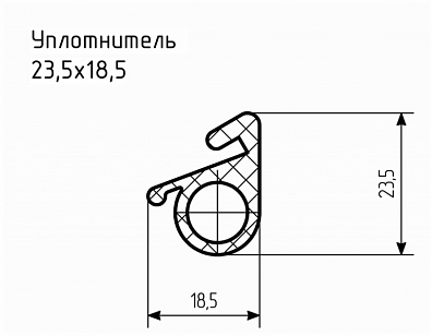 Уплотнитель № РА-35