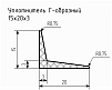 Уплотнитель (профиль) № Г-5 Ц