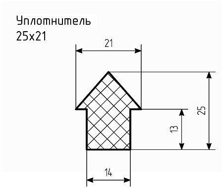 Уплотнитель № РА-40